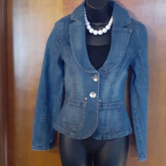 jeans blazer ladies
